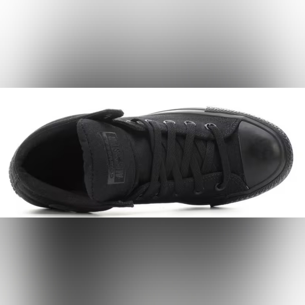 Converse Chuck Taylor High Street Hi 'Triple Black' Sneakers Size M8 W10 N/Box - Picture 3 of 12